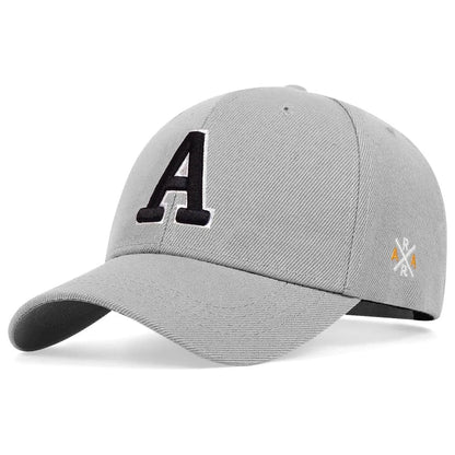 Unisex Letter Embroidery Baseball Cap Spring and Autumn