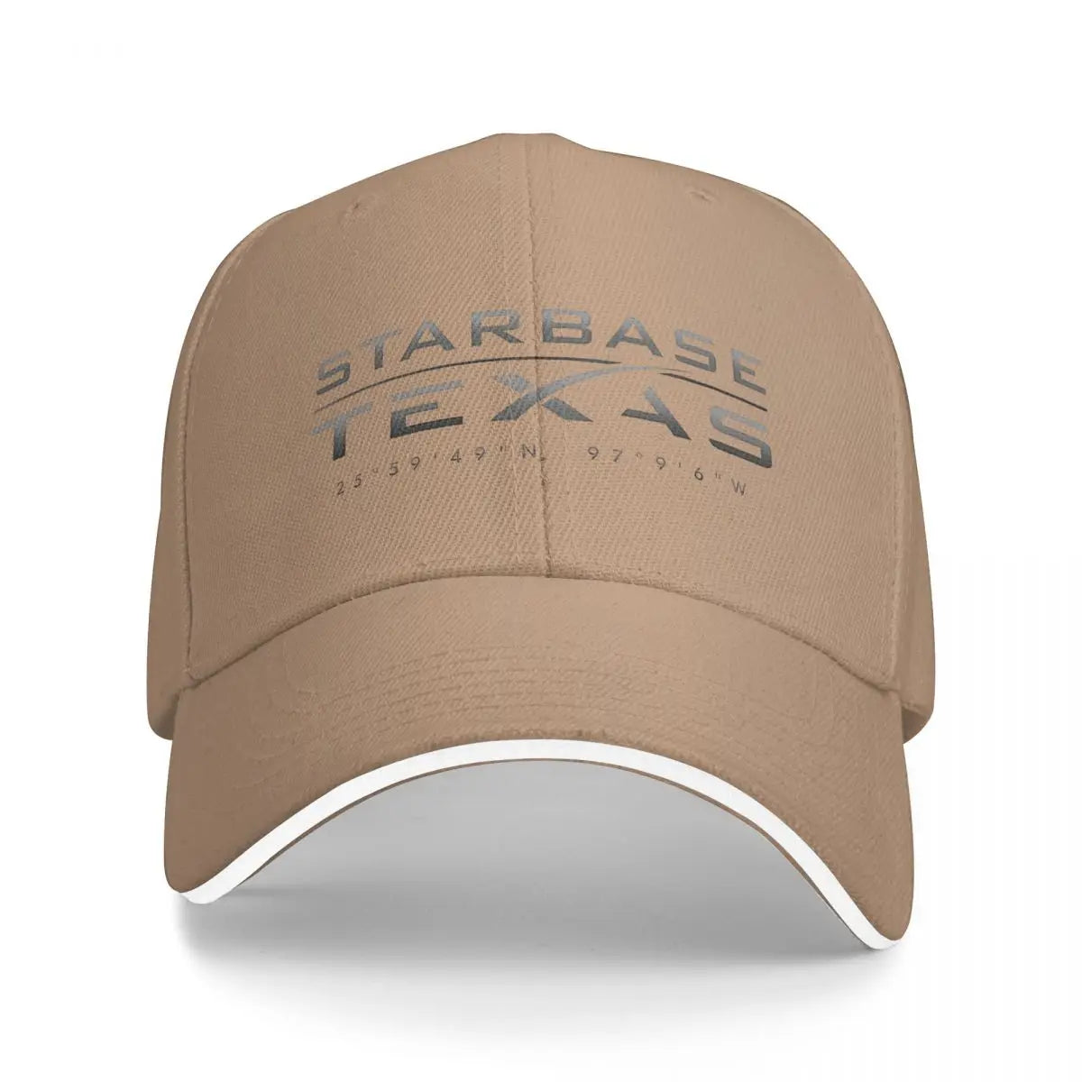 Starbase Texas Boca Chica Art SpaceX Starship Baseball Cap Men