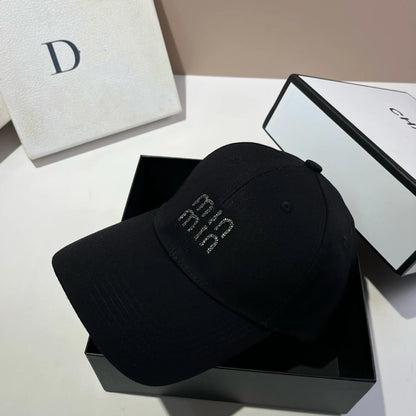 Unisex Luxury Rhinestone Y2K Baseball Cap Spring Summer