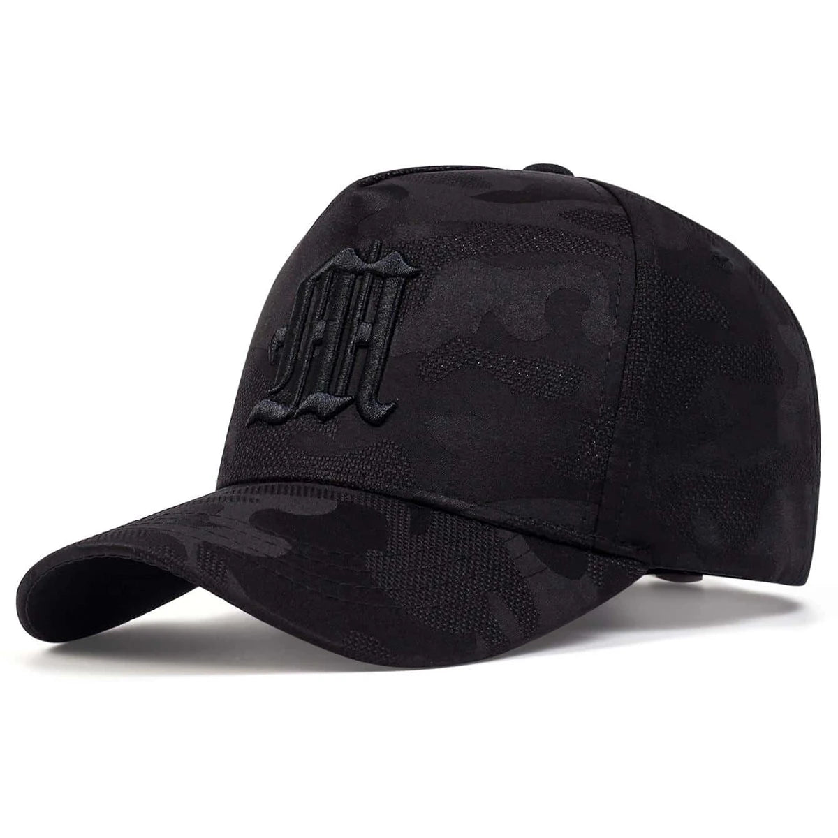 Unisex Gothic Letter M Embroidery Baseball Caps Spring Autumn Outdoor Adjustable Casual Hats Sunscreen Hat