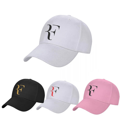 Men Women RF Roger Federer Patch Tennis Hats curved Baseball Caps