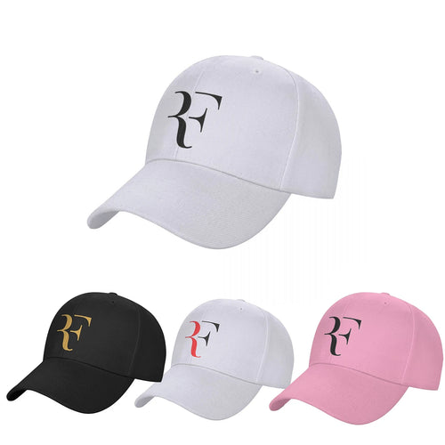 Men Women RF Roger Federer Patch Tennis Hats curved Baseball Caps