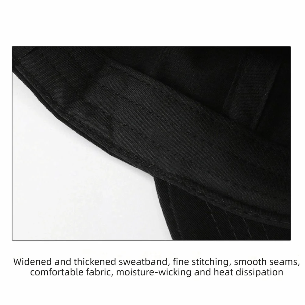 Letter Embroidery Visor Baseball Cap Adjustable Pure Cotton Peaked Cap Casquette For Man Women Unisex