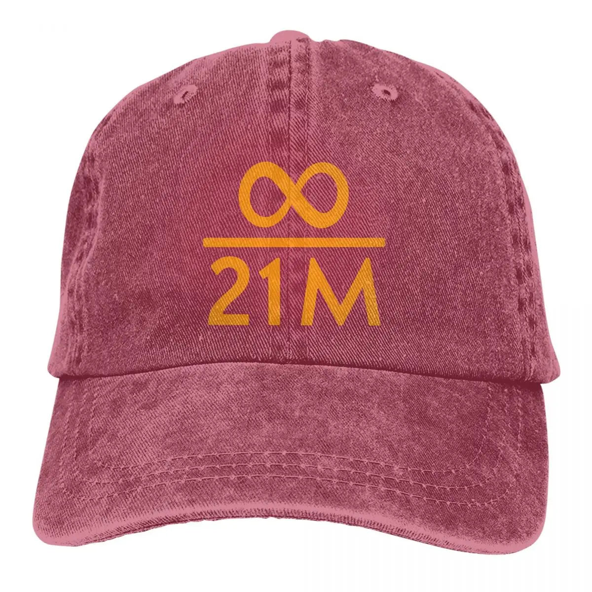 Infinity Divided By 21 Million Bitcoin Baseball Cap