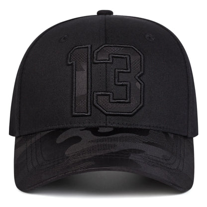 Unisex 13 Embroidery Baseball Caps Spring Autumn