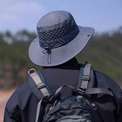 Men's Summer Bucket Hat Wide Brim Fisherman Caps