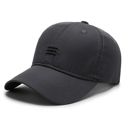 Breathable Baseball Cap - Adjustable, Moisture-Wicking Sun Hat