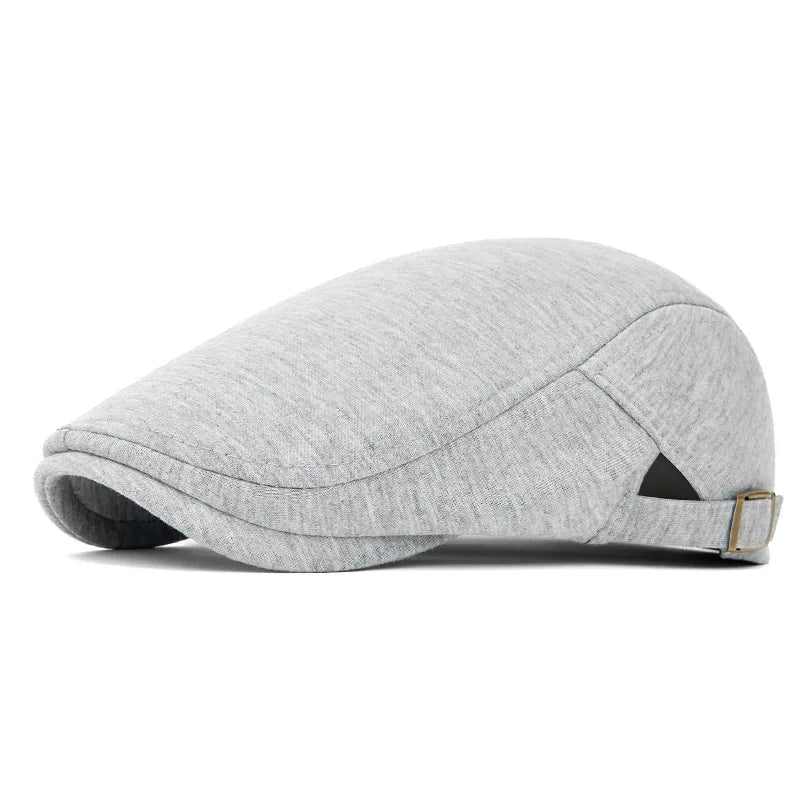 Cotton Adjustable Newsboy Caps Men Woman Casual Beret