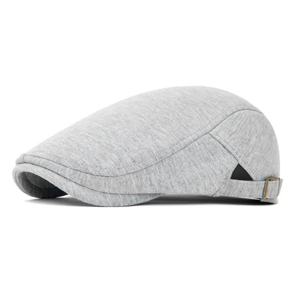 Cotton Adjustable Newsboy Caps Men Woman Casual Beret