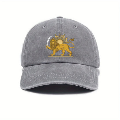 Men And Women Washable Baseball Hats Sun Curved Brim Outdoor