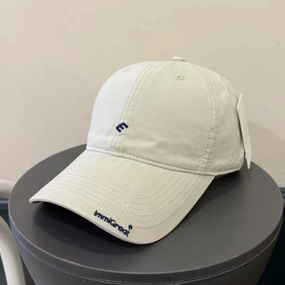 Korean Style Minimalist Baseball Cap for Men Wome