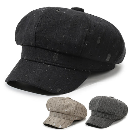 Women's Octagonal Beret For Spring And Autumn
