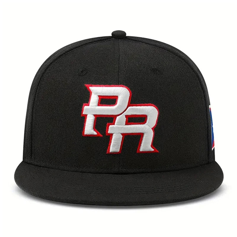 Fashion And Creative New Flat Edge Hat Pr Puerto Rico Side Flag Hip Hop Hat