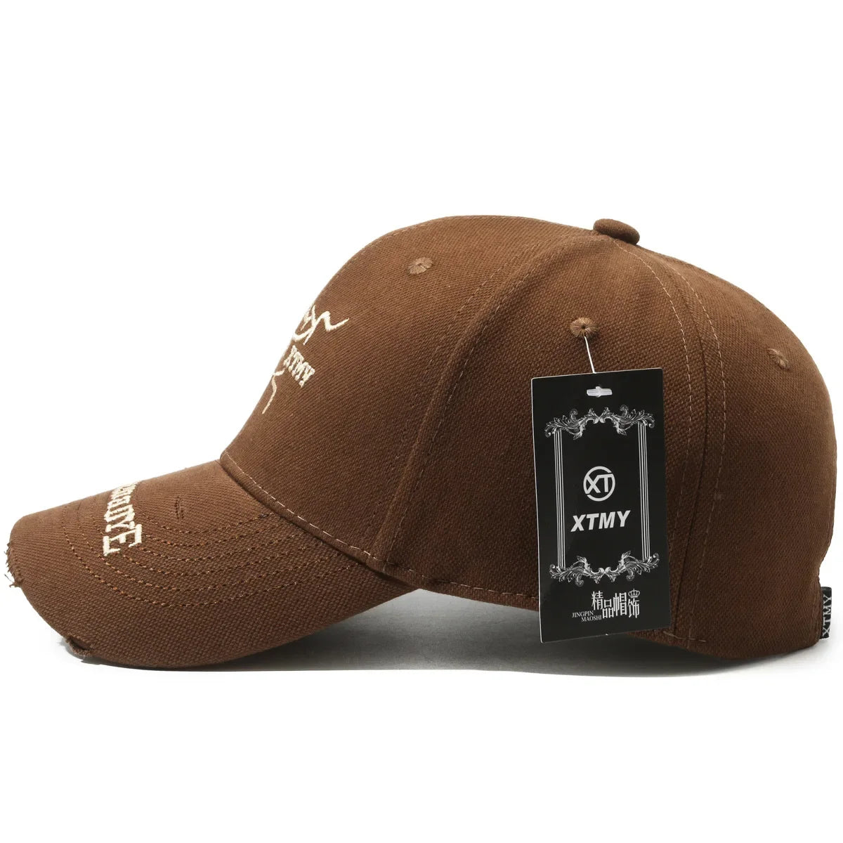 Korean Style Structured Baseball Cap Hard Crown Unisex Summer