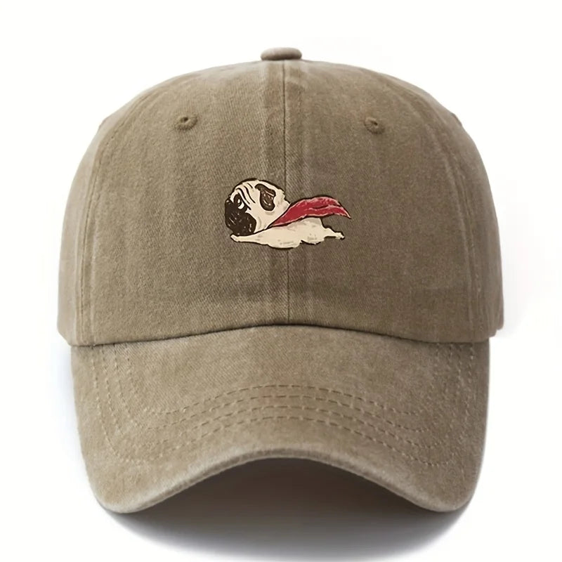 Sports Dog Pattern Baseball Hat for Men and Women