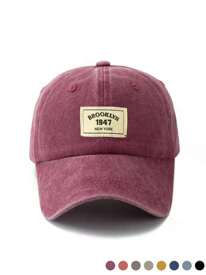 Unisex Washed Denim Baseball Cap Adjustable Casual Hat