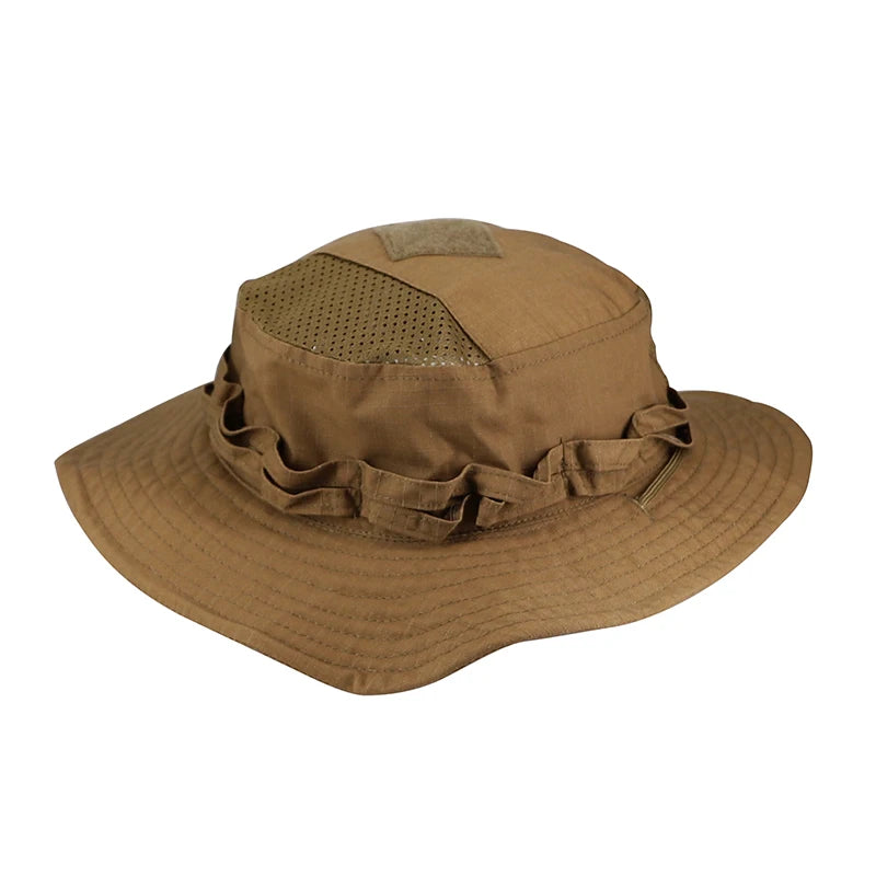 New Camo Tactical Enthusiasts Square Pocket Bonnie Cap Outdoor