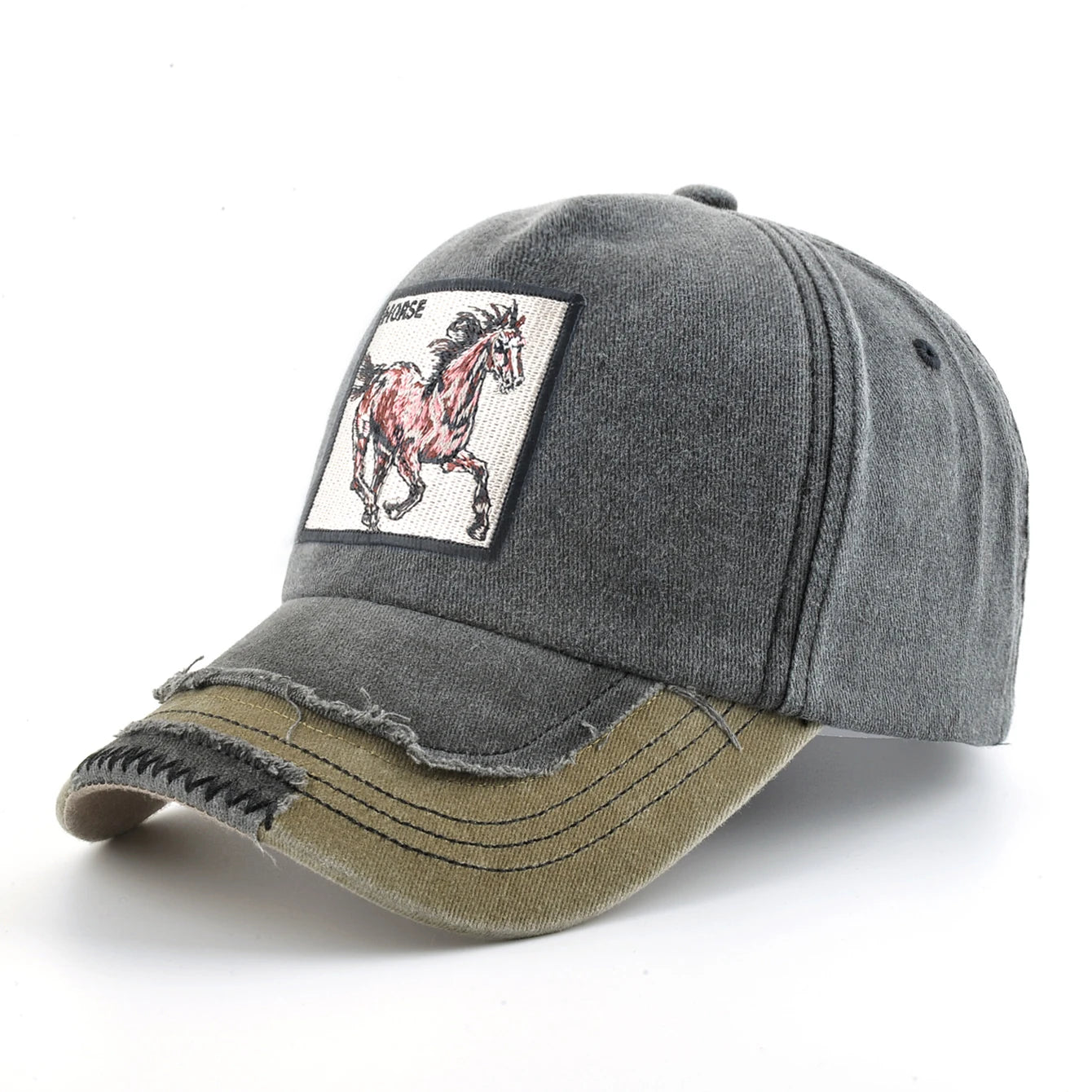 Vintage Denim Baseball Cap