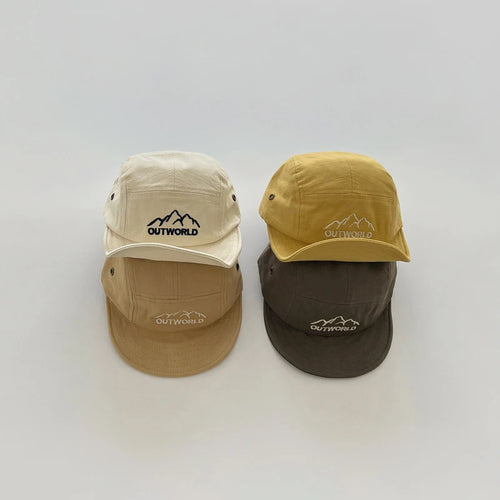 Korean Baby Duck Tongue Hat Letter Casual Kids Baseball Hat
