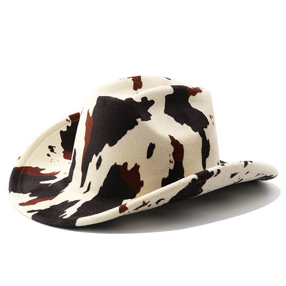 Wishebay Woolen Western Style Wide Brim Cowboy Hat