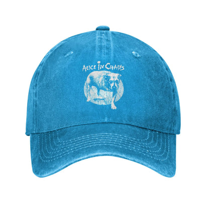 Rock Art Alice In Chains Band Casual Baseball Cap
