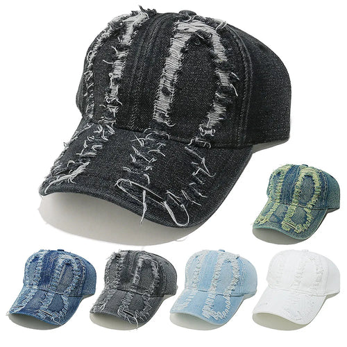 Custom Warm Classic Denim Sports Hiphop Caps Unisex