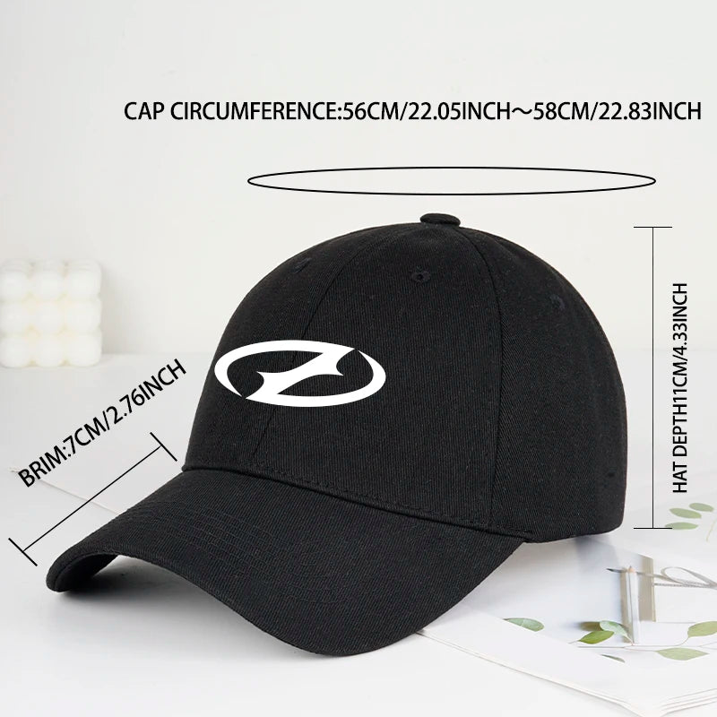 Minimalist Logo Print Baseball Cap Soft Comfortable and Breathable Unisex Perfect For Daily Style Hat