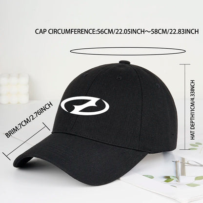 Minimalist Logo Print Baseball Cap Soft Comfortable and Breathable Unisex Perfect For Daily Style Hat