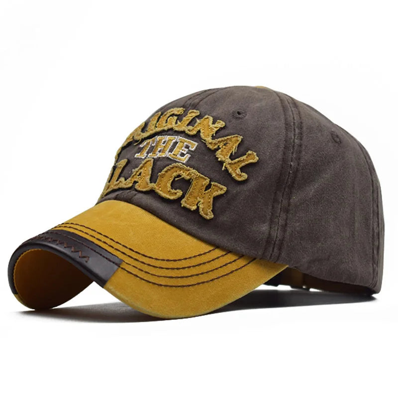 New Unisex Vintage Wash Denim Men Women Baseball Caps