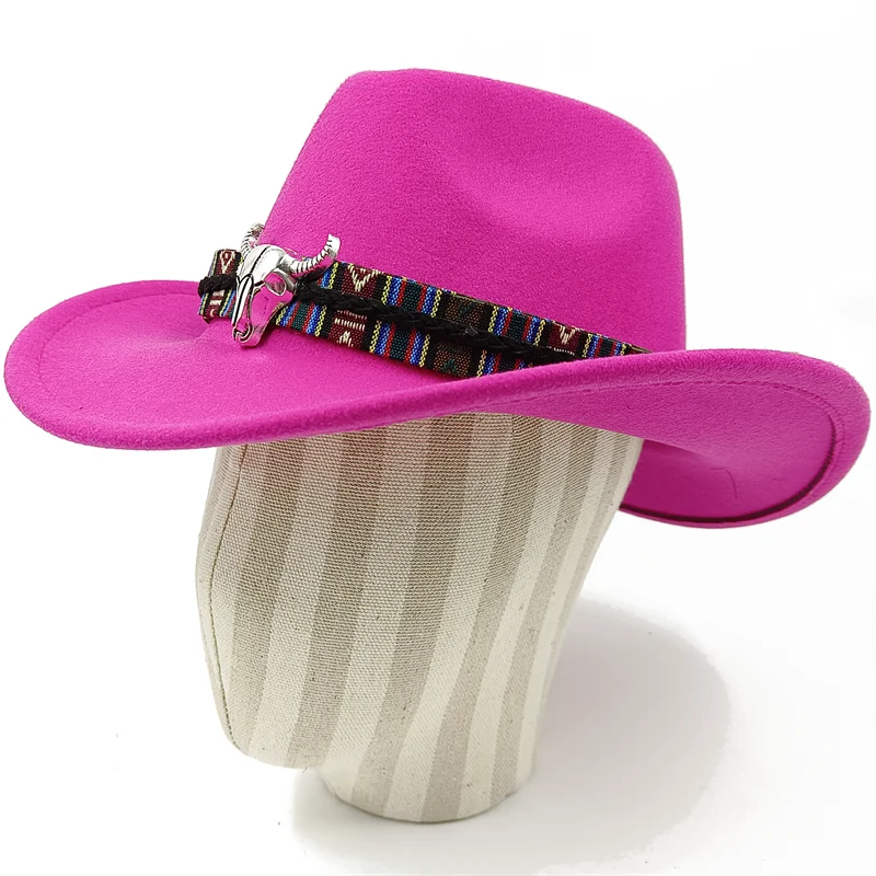 White Cowboy Hat New Jazz Top Cowboy Head Accessories Cowboy Hat