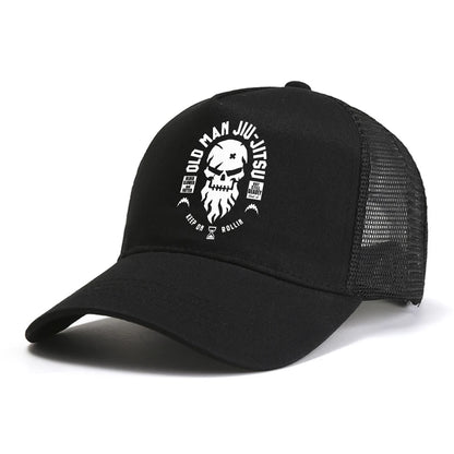 D Old Man Jiu Jitsu Baseball Cap Summer Men