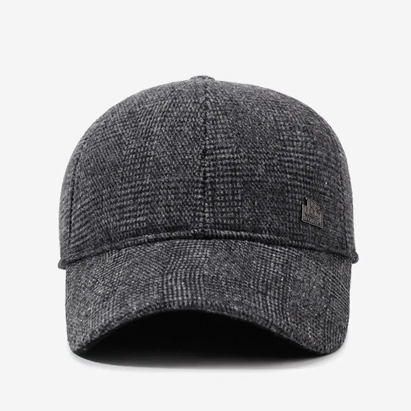 New Winter Fleece-Lined Plush Thickened Warm Baseball Caps