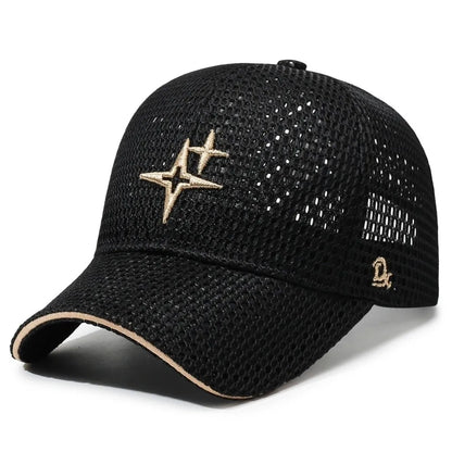 Casual Breathable Mesh Baseball Cap UV Protection