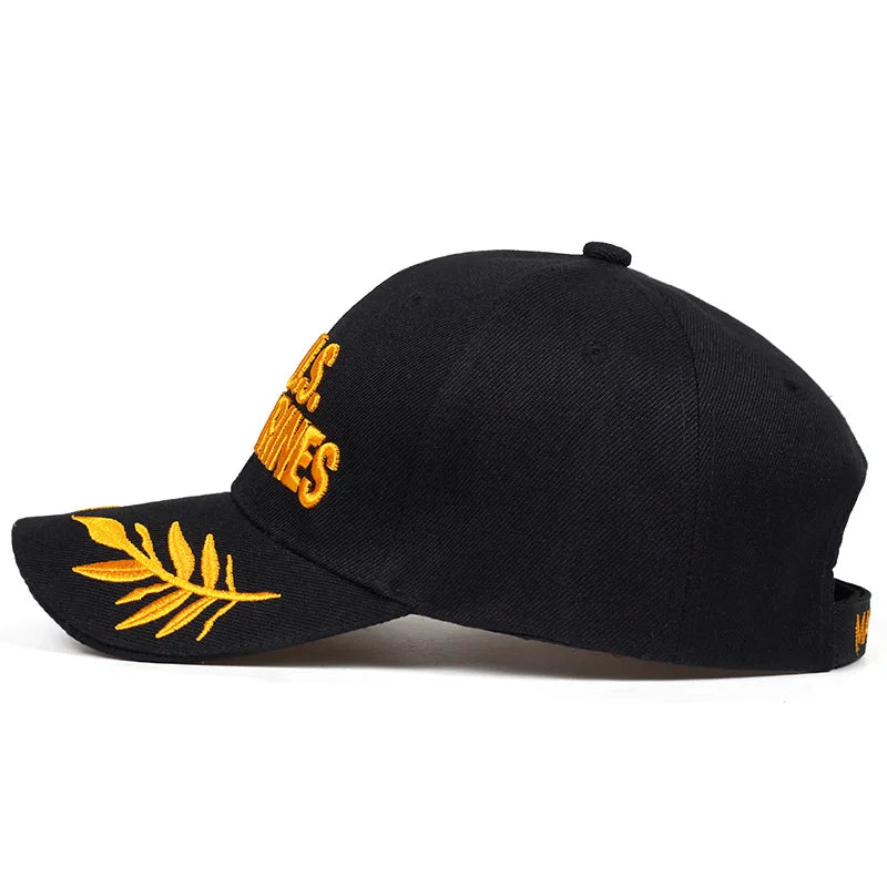 US Letter Snapack Embroidery Snapback Baseball Caps Spring and Autumn