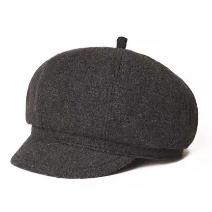 Casual New Wool Hat Cap Beret Warm Spring Cotton Men