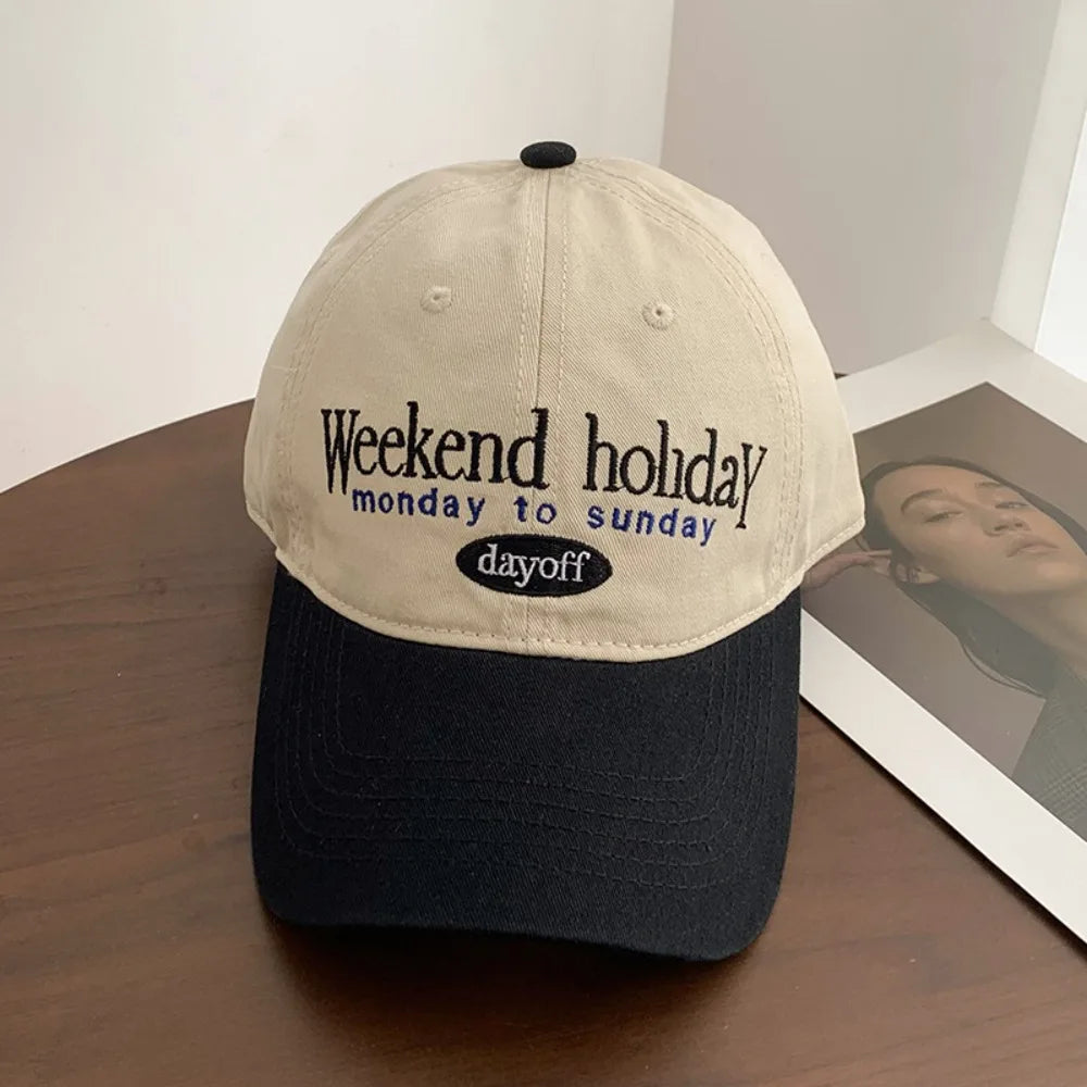 Retro Baseball Cap Versatile Sunscreen And Shading Hat