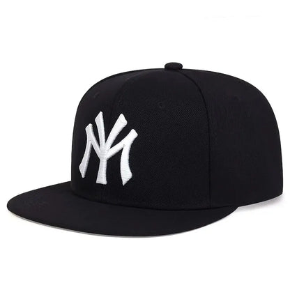 Unisex Letter Embroidery Hip-Hop Hats Outdoor Adjustable