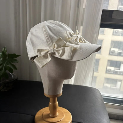 Sweet Lightweight Bowknot Baseball Caps