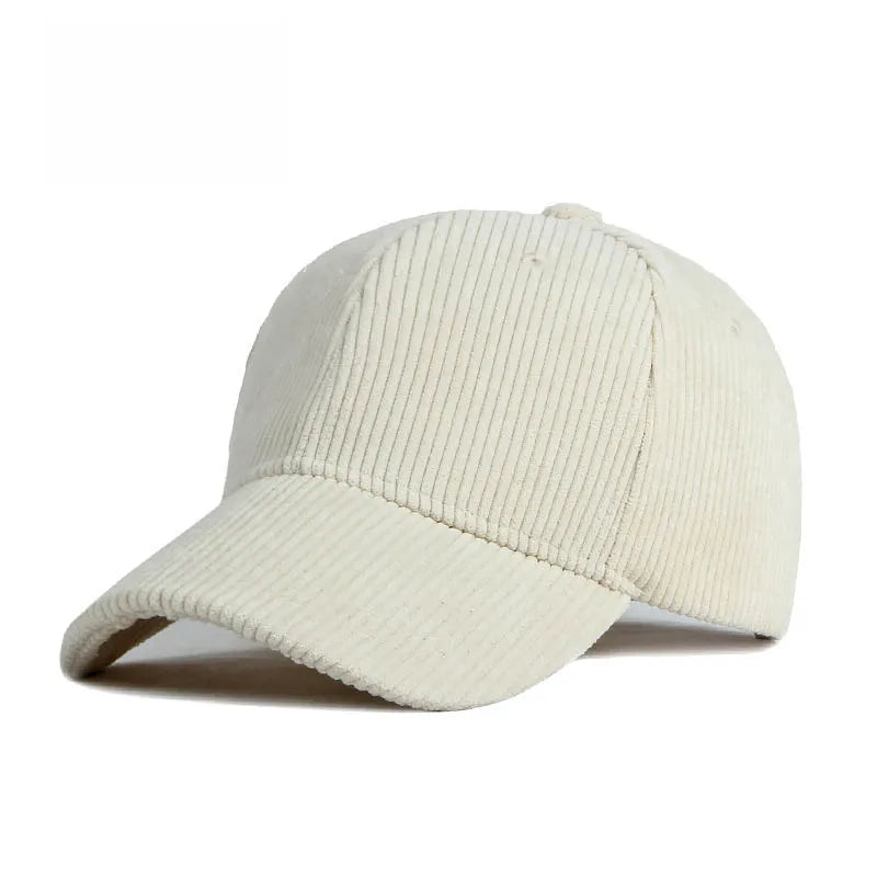 Fashion False Suede Baseball Caps For Men Women Autumn Winter