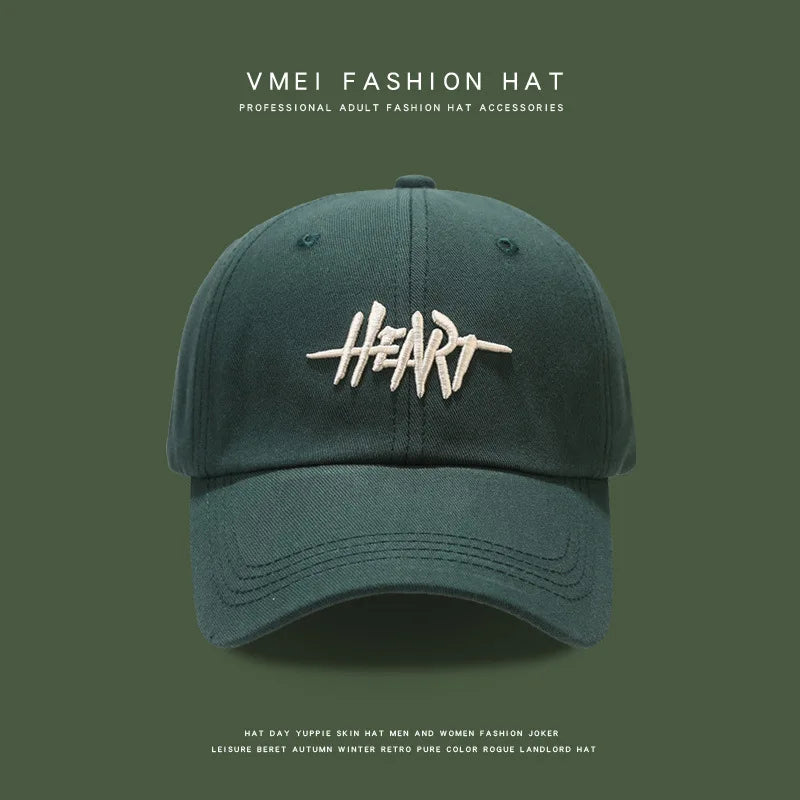 Unisex Embroidery Letters Baseball Hat Men Women