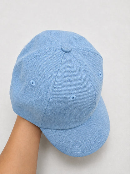 Top Quality Embroidered Letter Washed Denim Baseball Cap