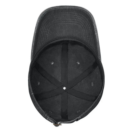 Camel Trophy Baseball Caps Snapback Denim Fabric Hats Outdoor Adjustable
