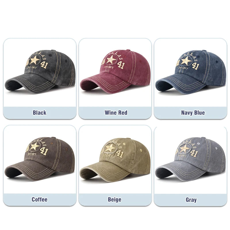 New Fashion Men Women 3D Embroidery Three-Line Sewing Baseball Cap Unisex