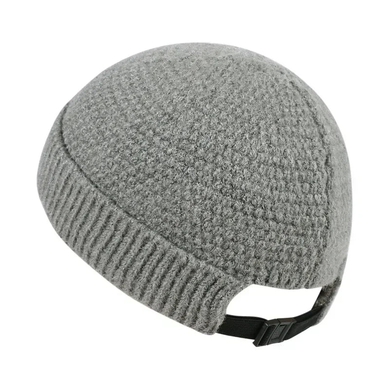 2026 New Baseball Cap Man Knitted Beanie Warm Soft Winter Hats