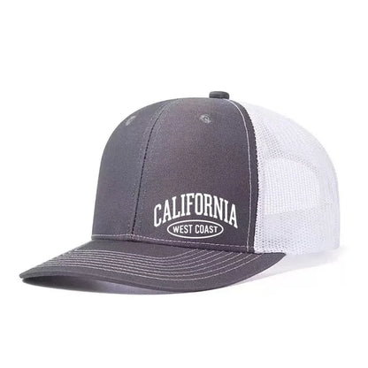 California Printed Baseball Cap  Snapback