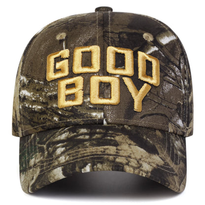 Unisex Good Boy Embroidery Baseball Caps Spring Autumn