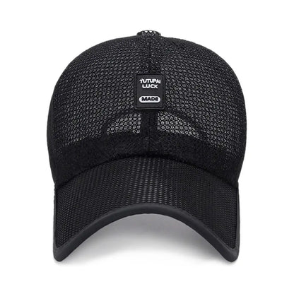 Unisex Cotton Outdoor Space Sun Hat Baseball Cap Snapback Hats Mesh