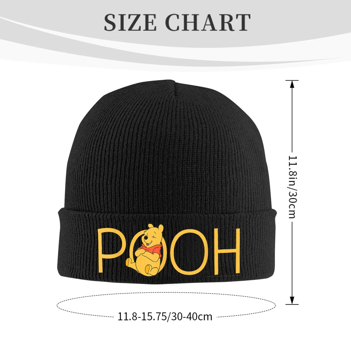 Men Women Winnie The Pooh Beanie Hats Cool Knitting Hat