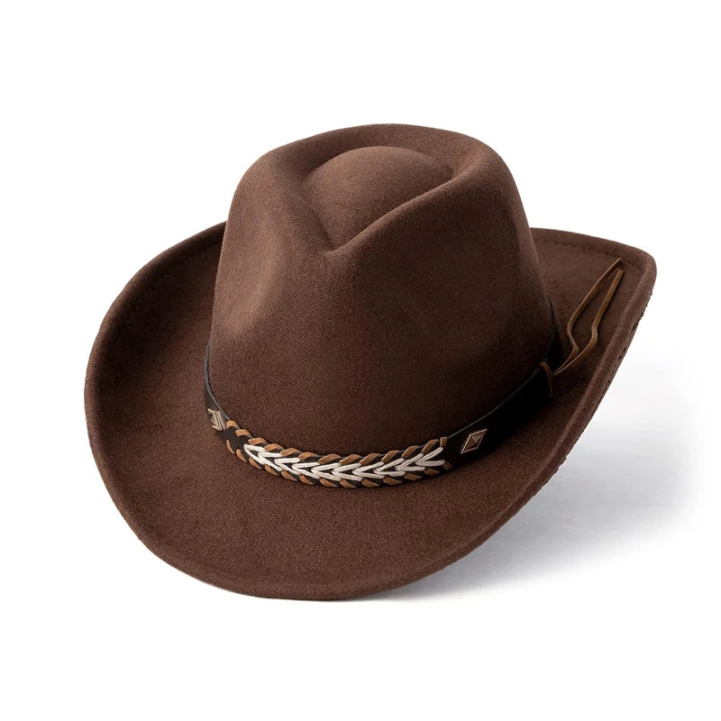 Stylish Wide Brim Straw Hat For Women Men Summer Beach Sun Hat