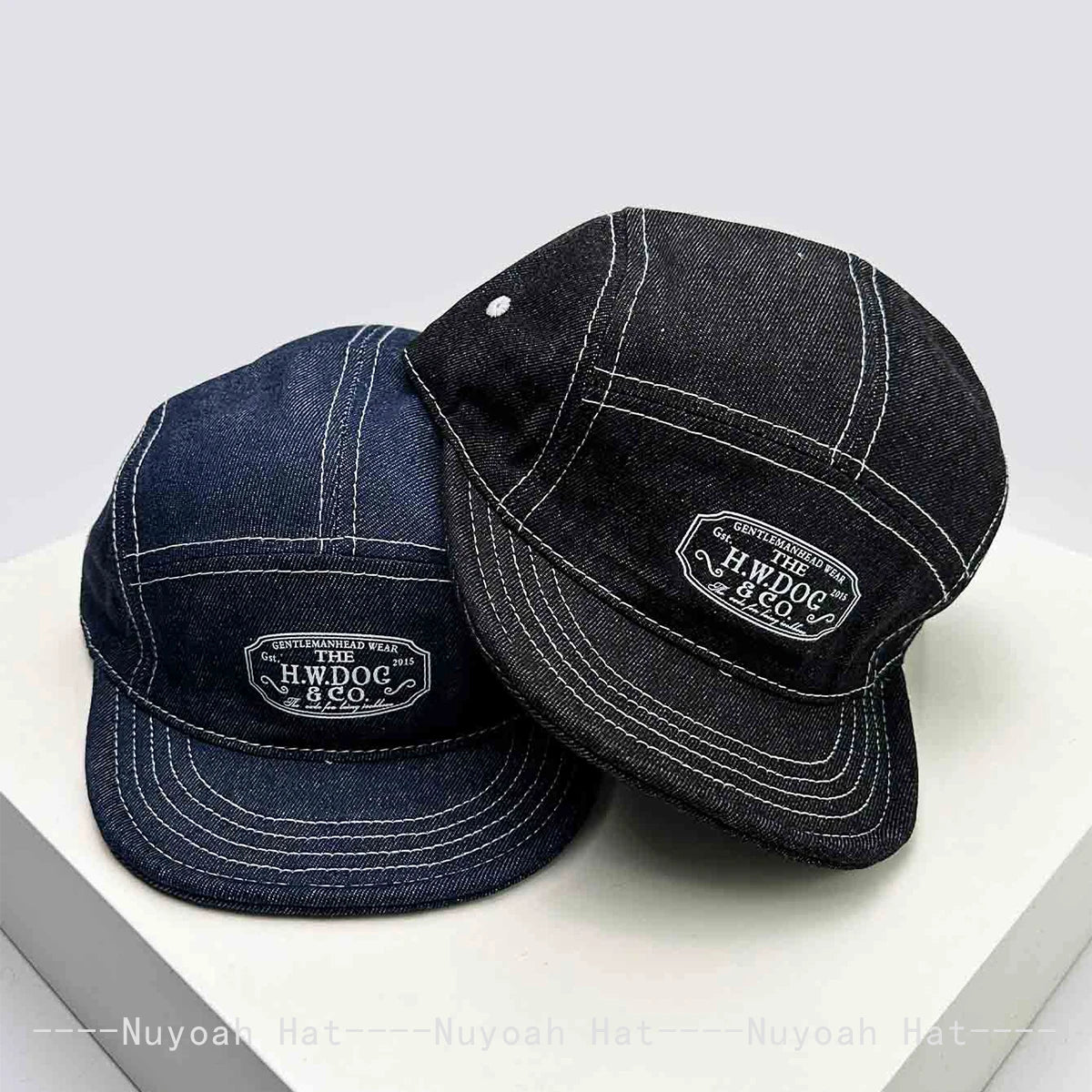 New Men Women American Retro Solid Letter Baseball Hats
